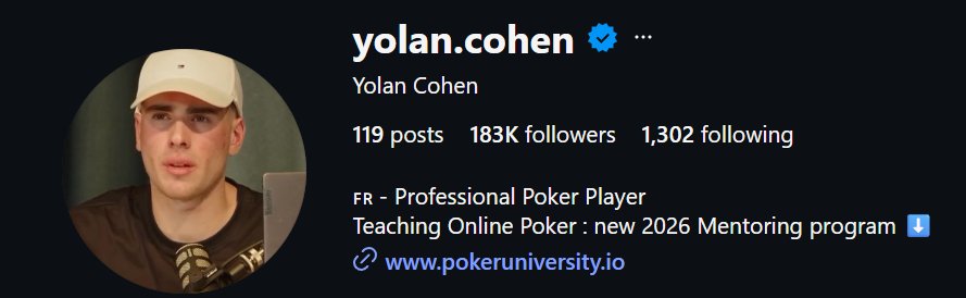 Yolan Cohen — verified coach, 183k followers